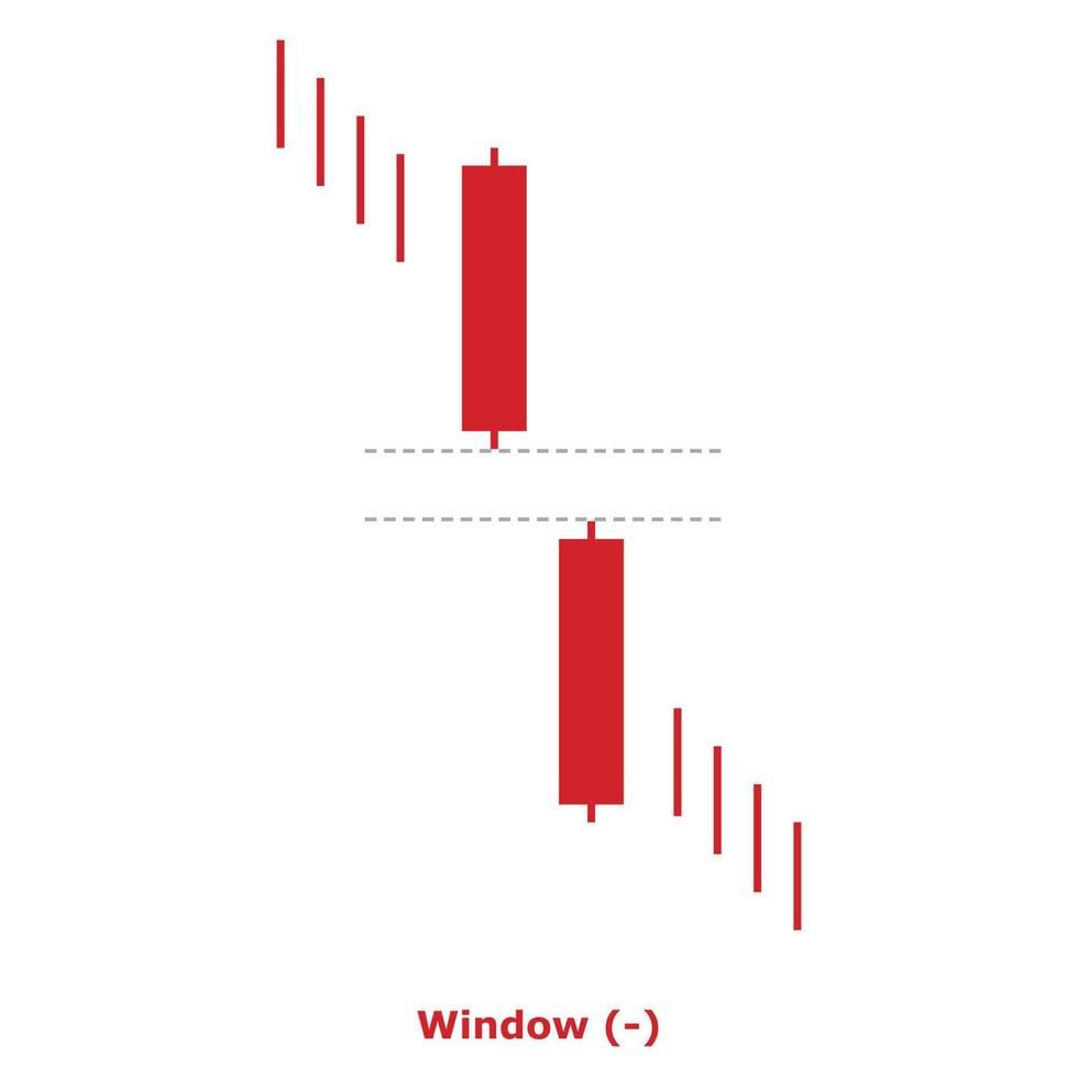 Window - Red - Square vector