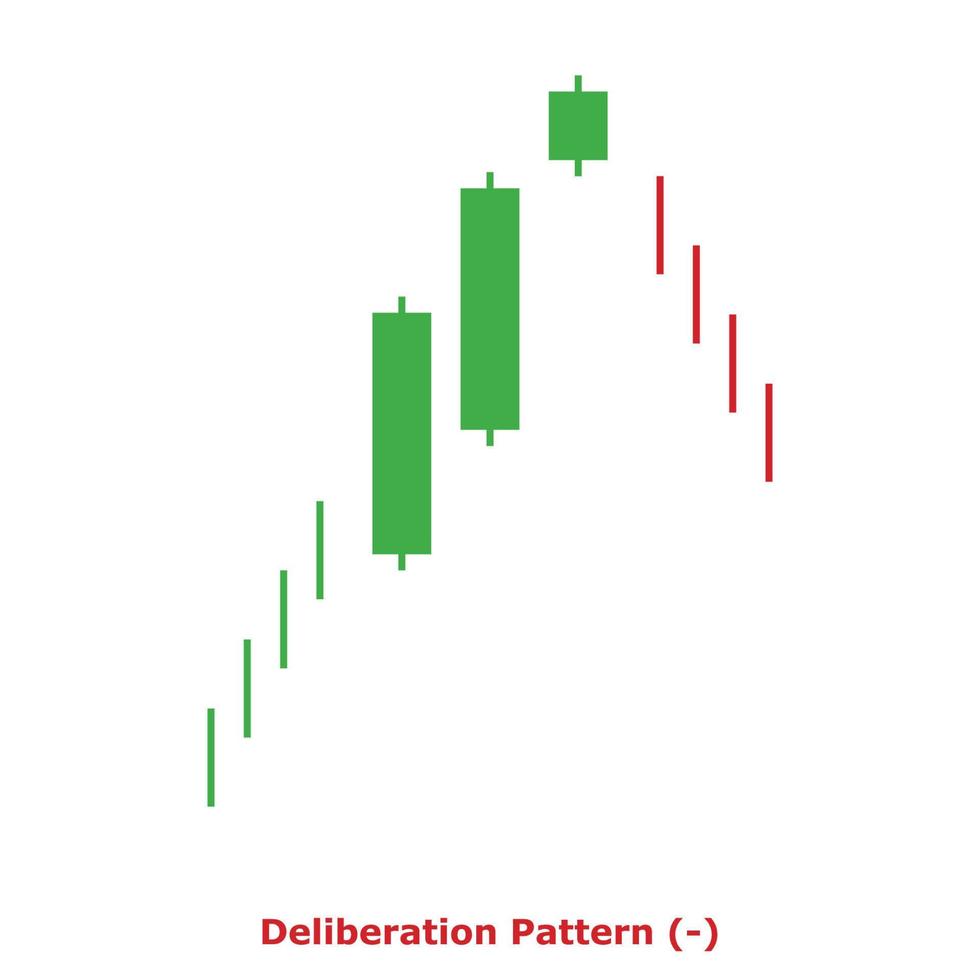 Deliberation Pattern - Green and Red - Square vector