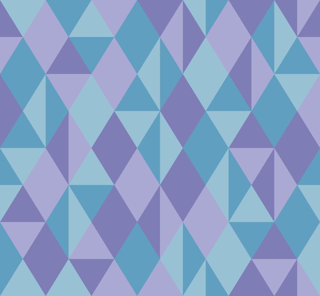 Background Geometric Pattern Seamless Purple Blue vector