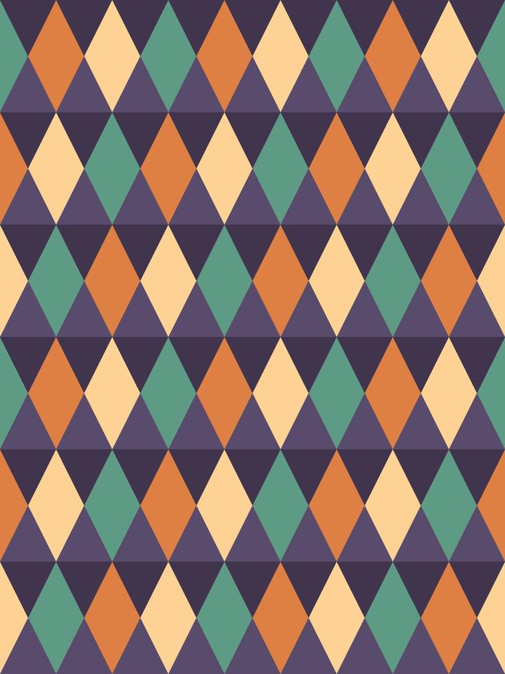 Background Tartan Pattern Seamless Retro Color Plaid vector