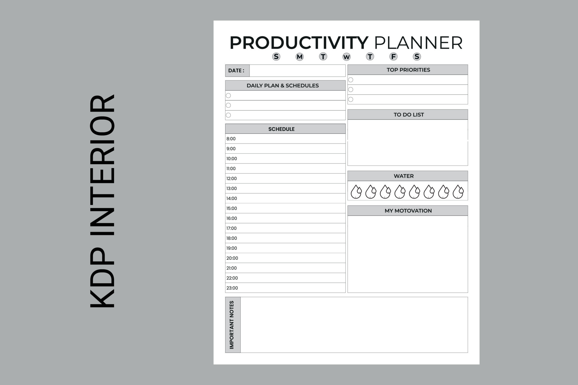 Life Planner, Productivity Planner Afbeelding door Igraphic Studio