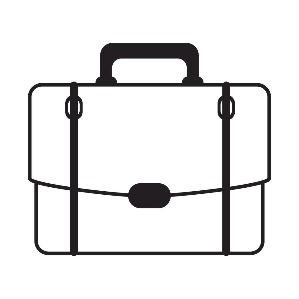 business briefcase work linear style icon 13165146 Vector Art at Vecteezy