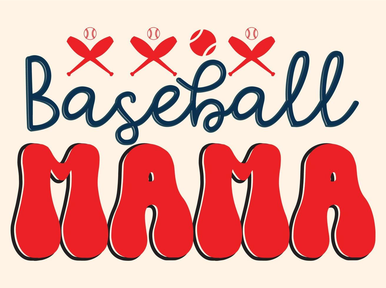 archivo de diseño de camiseta de béisbol vector