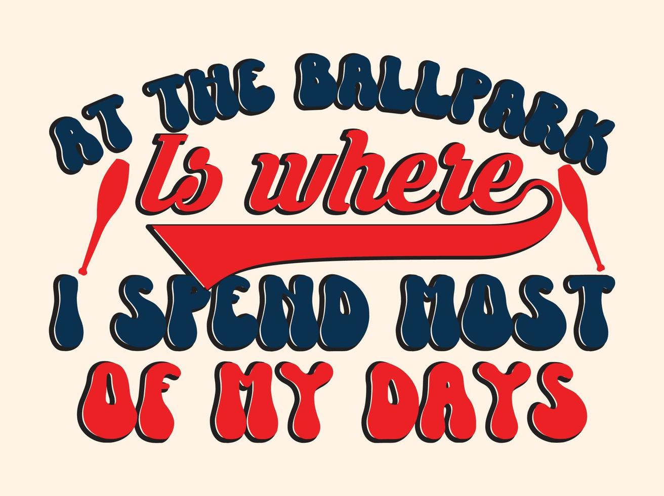 Baseball t-shirt design file vector