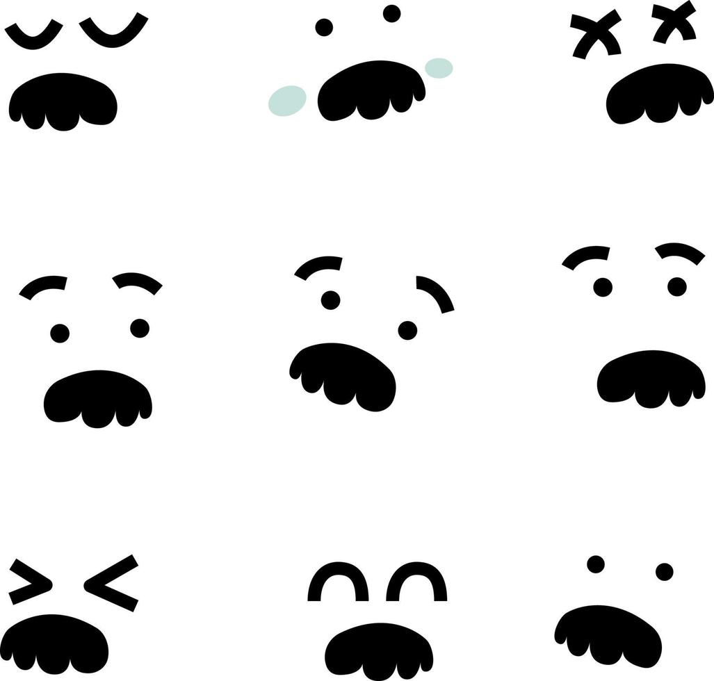 Uncle emoji sticker vector