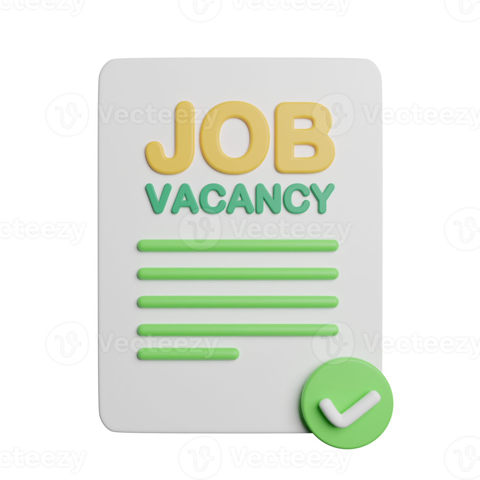 Job Vacancy Information png