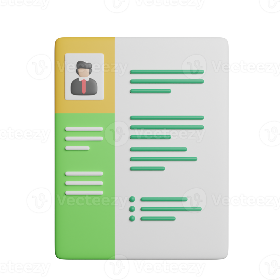 curiculum vitae cv trabajo png