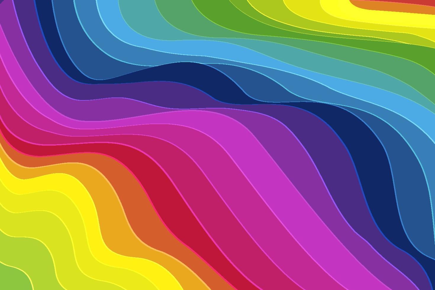 Colorful Rainbow Background vector