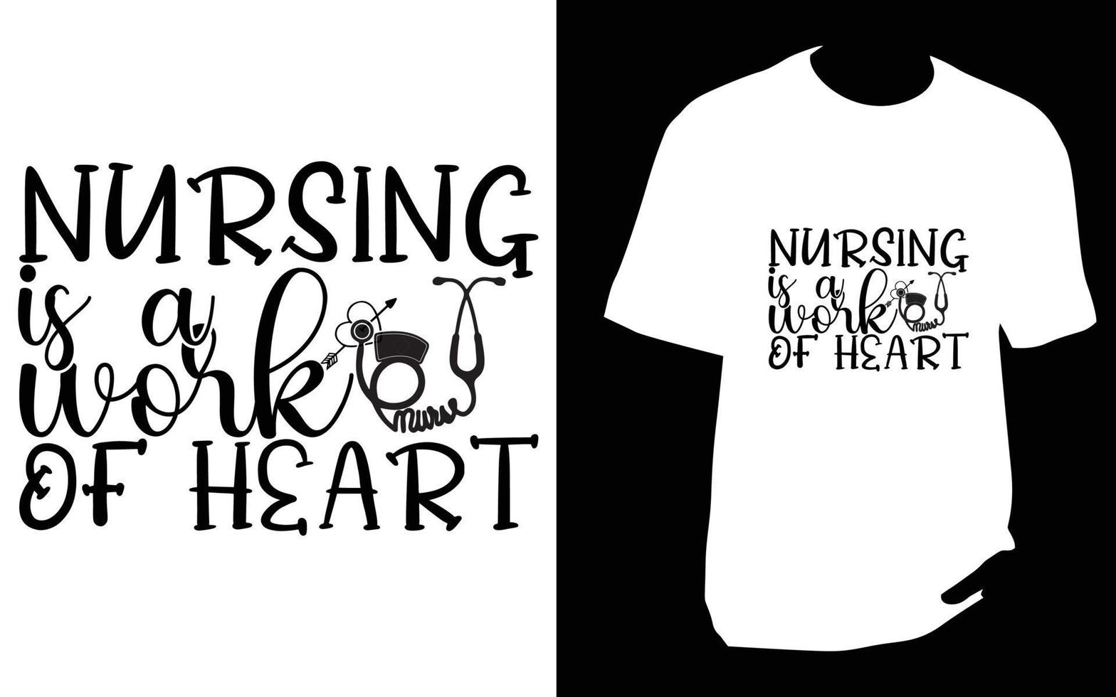 Nurse Svg t shirt Design vector
