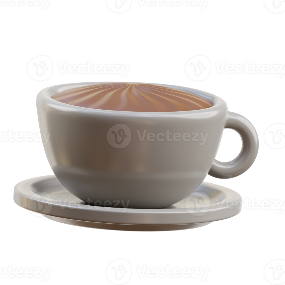 Kaffee 3D-Darstellung png