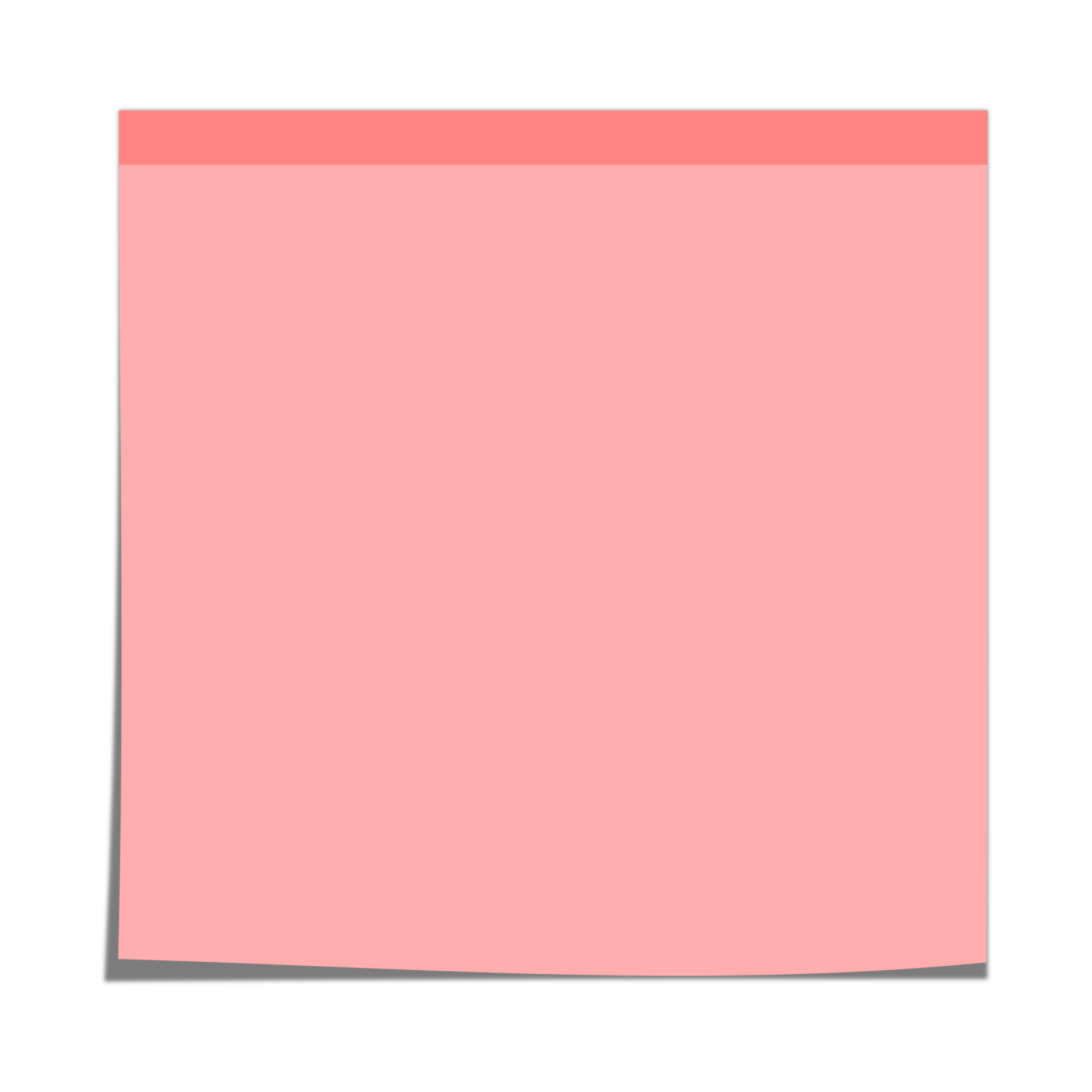 transparent sticky notes pastel