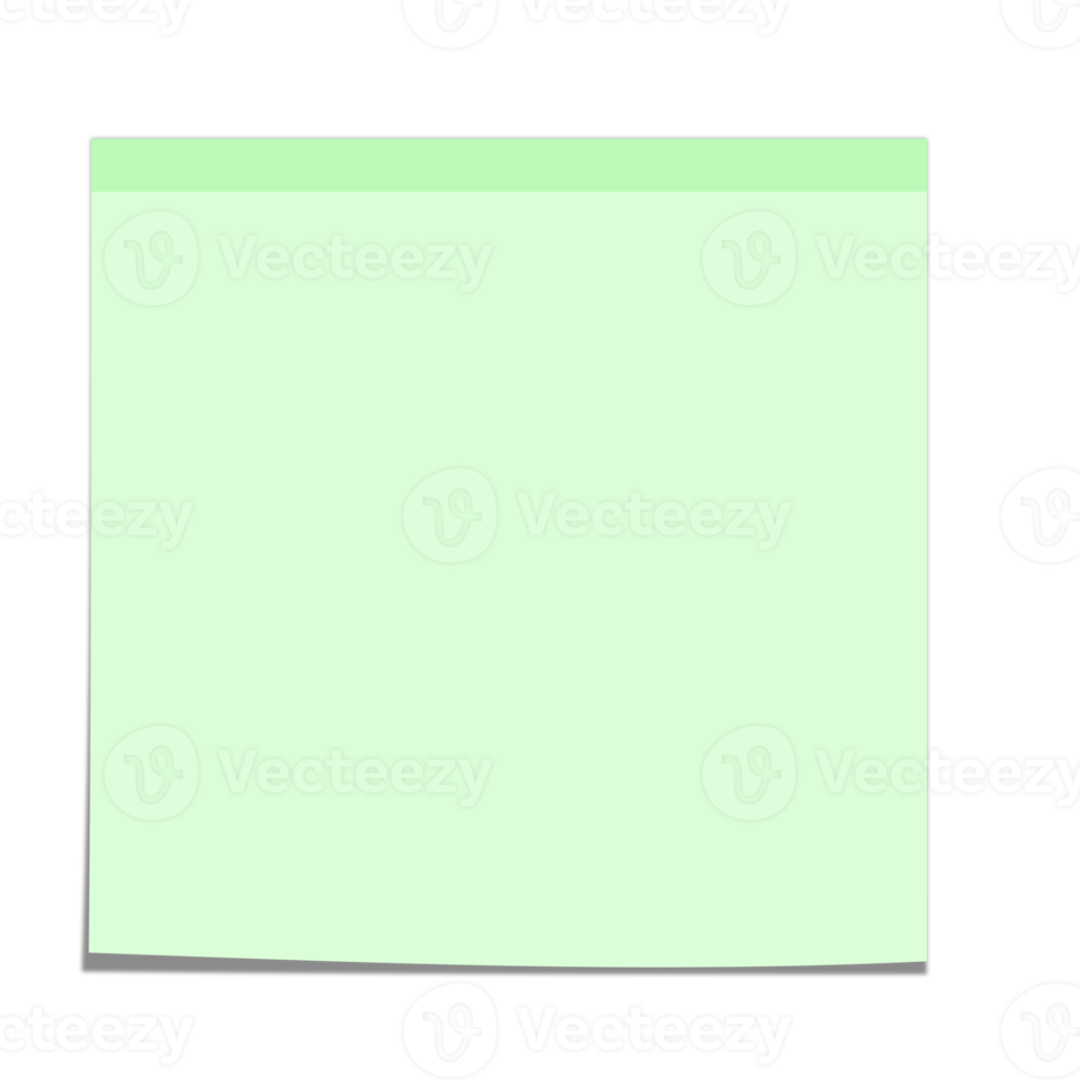 notes autocollantes numériques pastel png