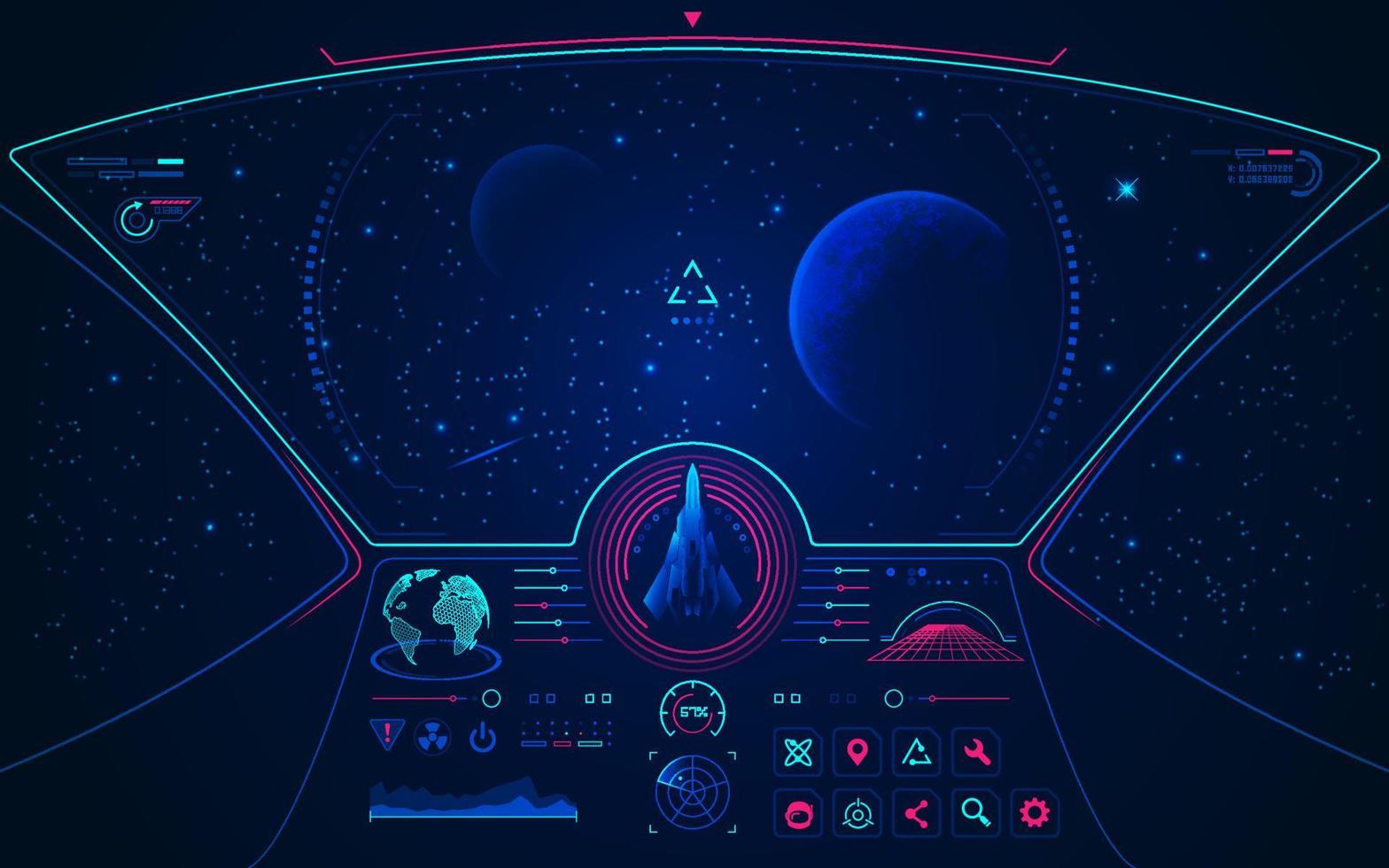 spaceship mode interface vector