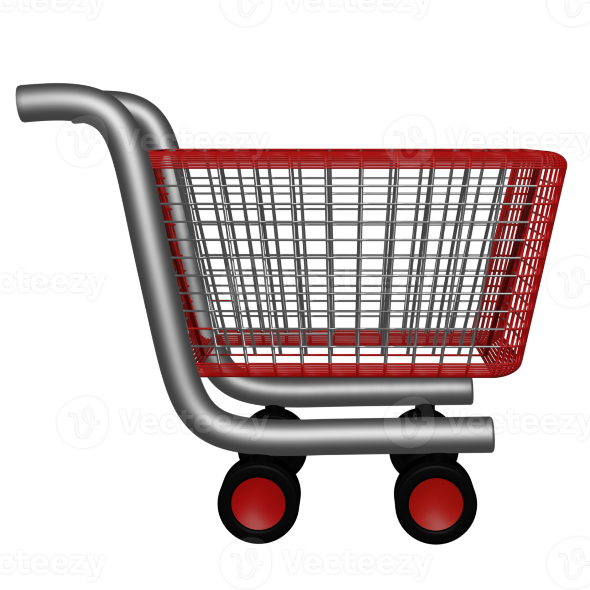 3D Shopping Cart Icons , Perfect to use as an additional element in
