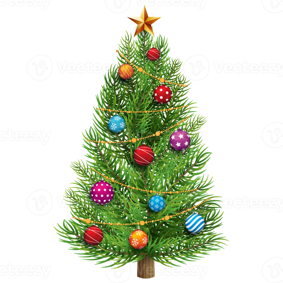 Froher Weihnachtsbaum png