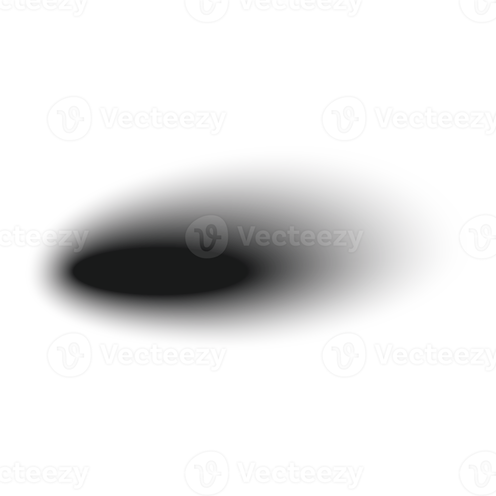 Oval shadow for object or product. png