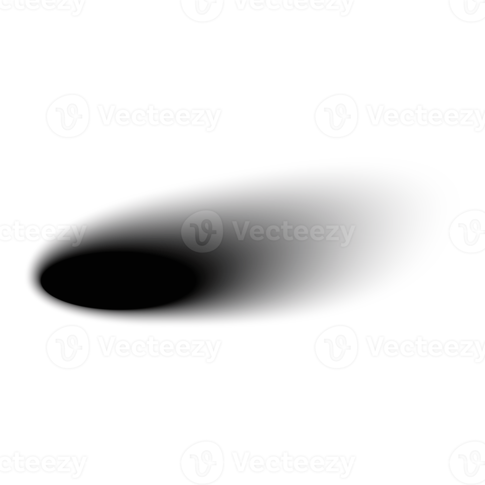 Oval shadow for object or product. png