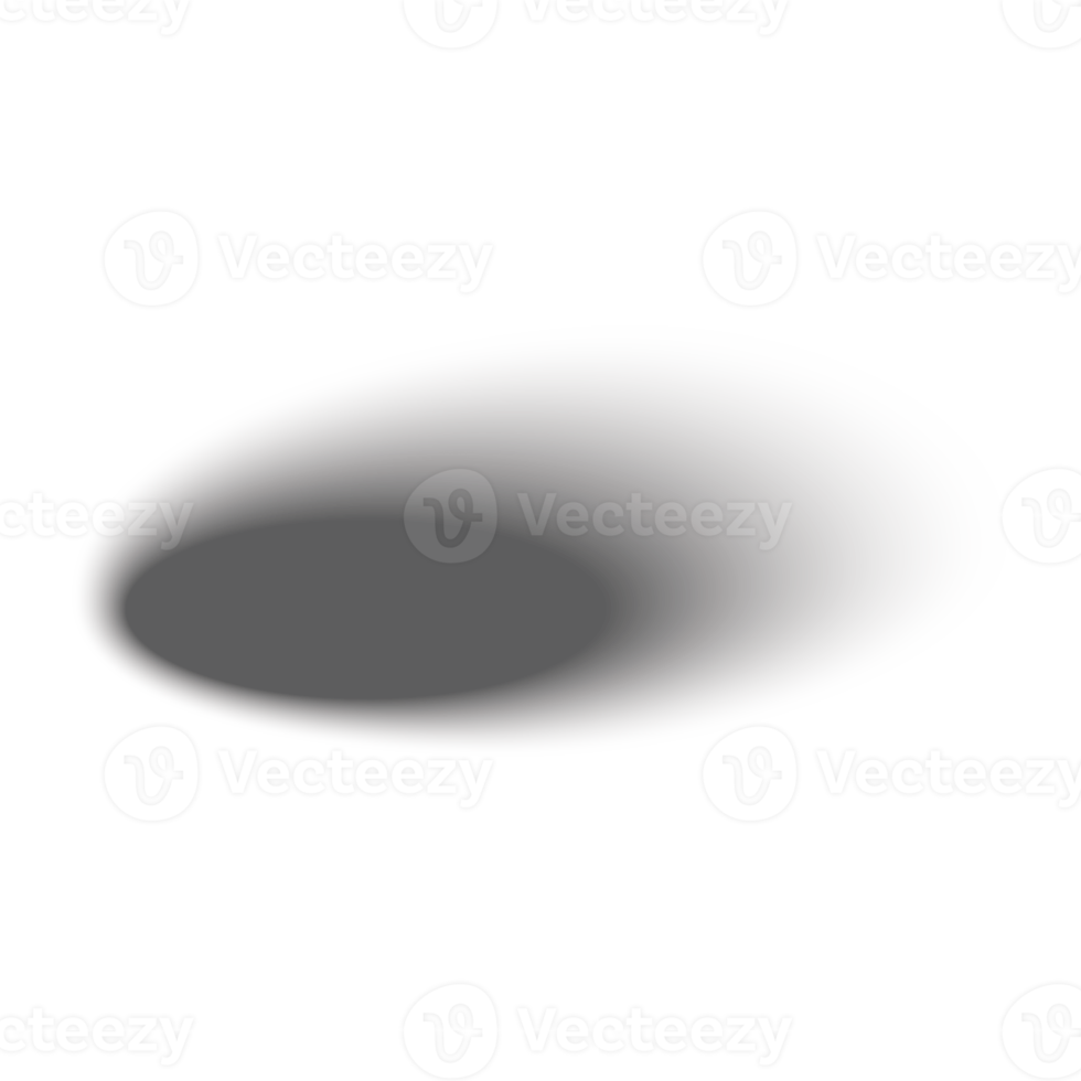 Oval shadow for object or product. png