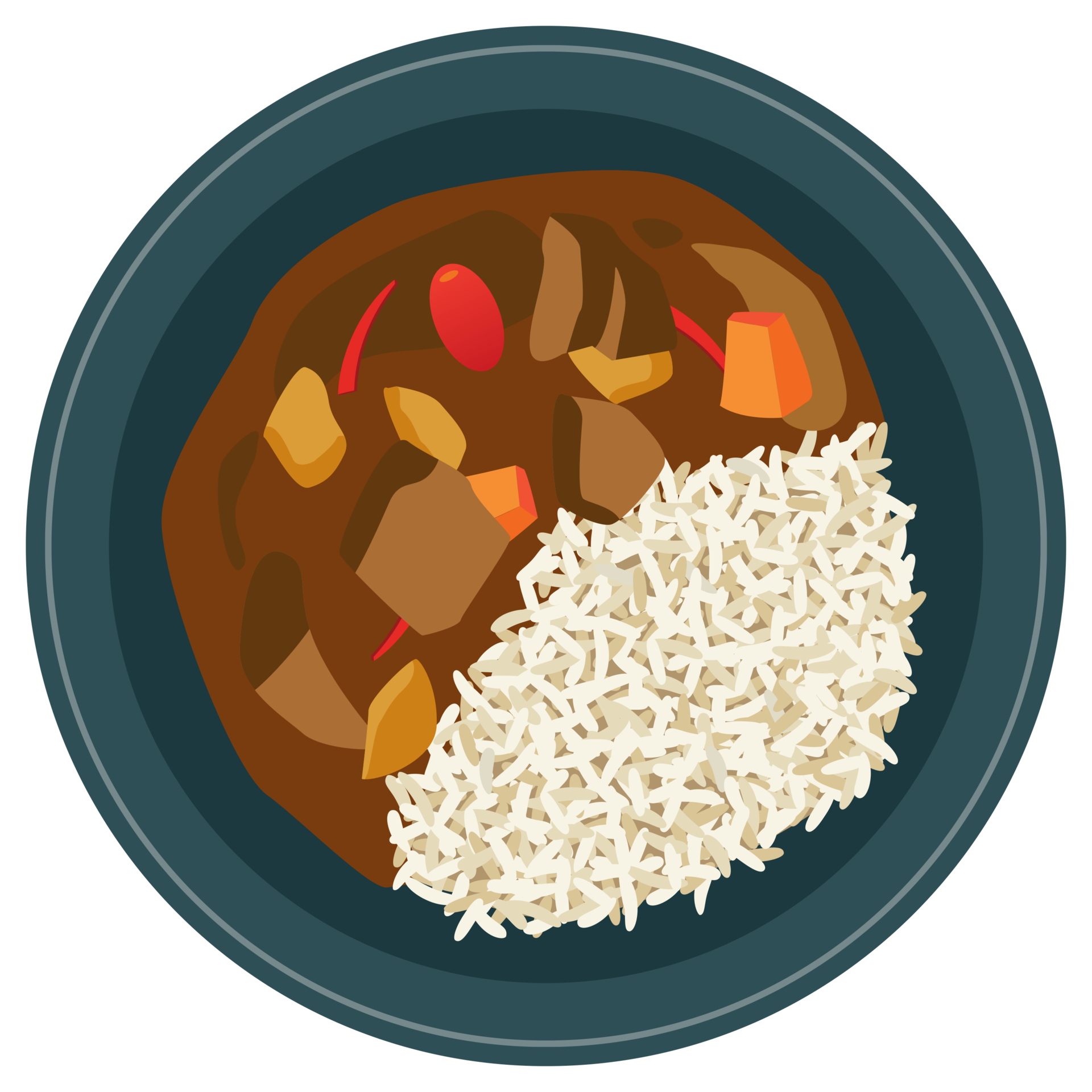 Japanese Curry Hainanese Chicken Rice Clip Art Rice Bowl Cliparts Png