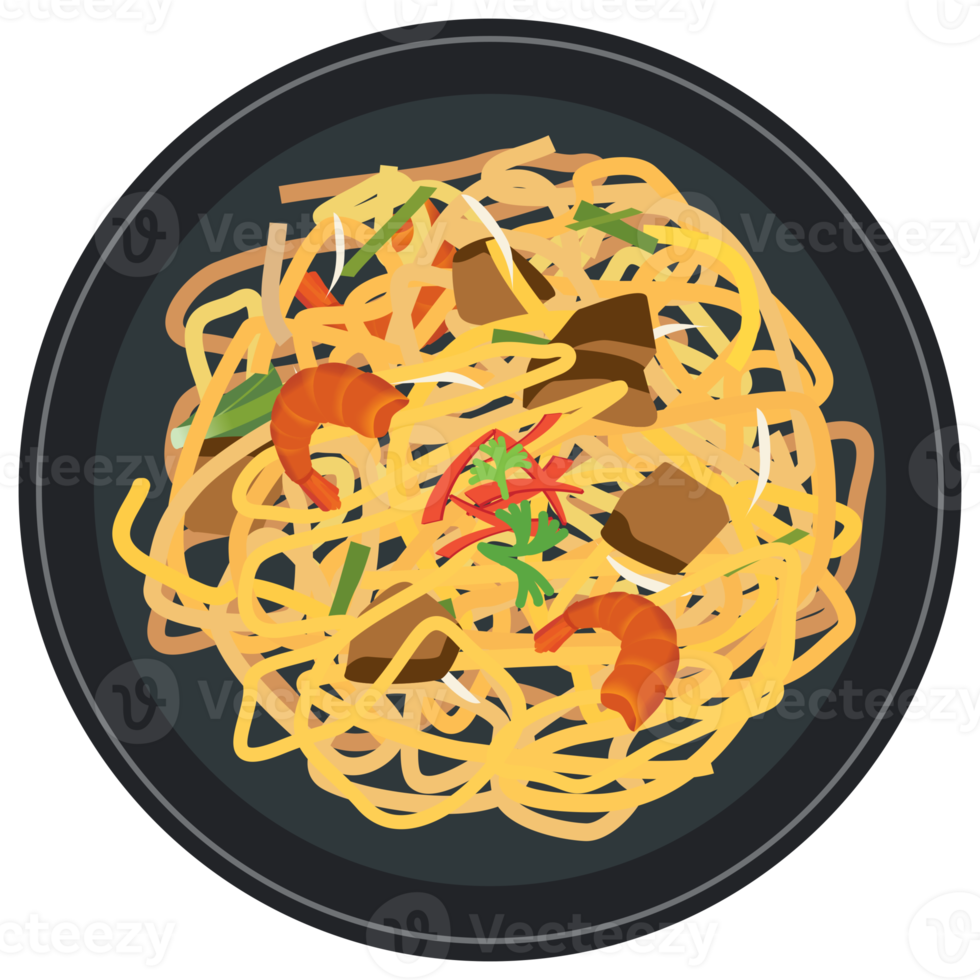 Yakisoba japanese food. png