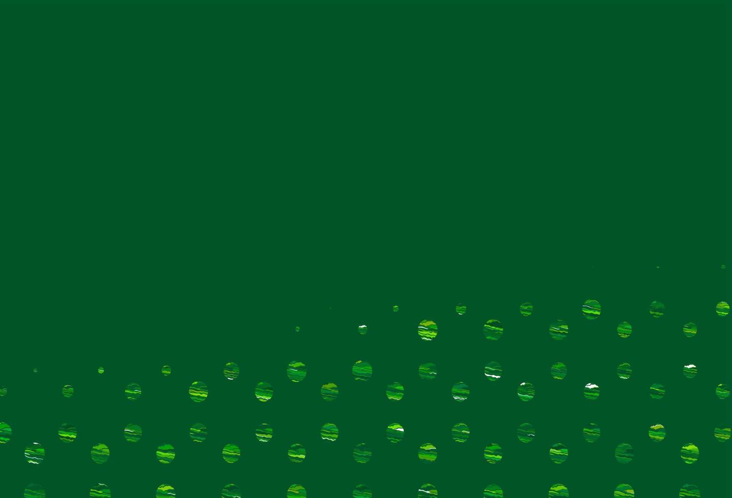 Light green, yellow vector layout with circle shapes.