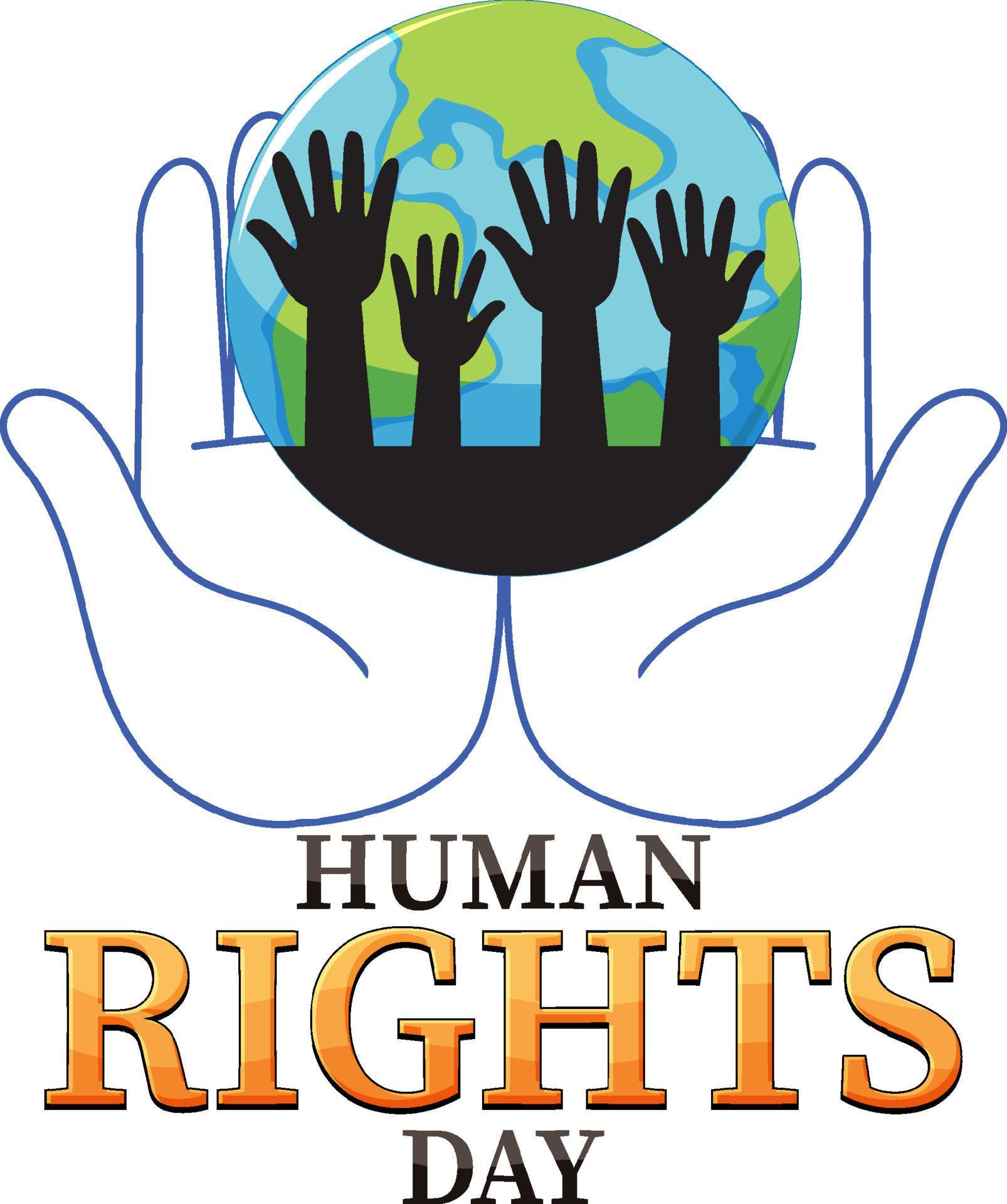 International Human Rights Day Banner Design 13169721 Vector Art at