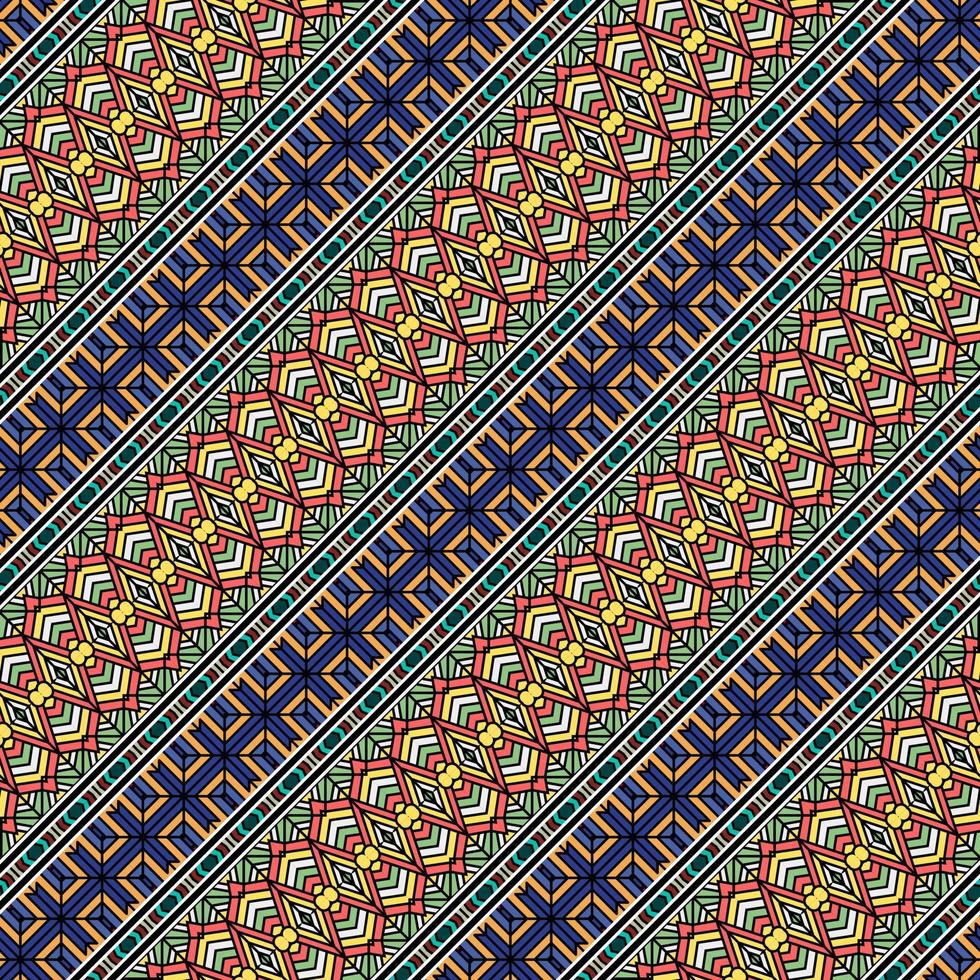 dynamic modern ethnic pattern bundle vector