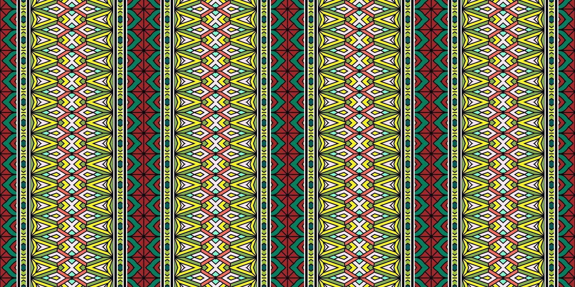dynamic modern ethnic pattern bundle vector