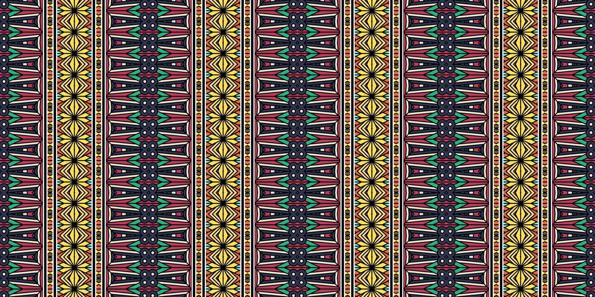 dynamic modern ethnic pattern bundle vector
