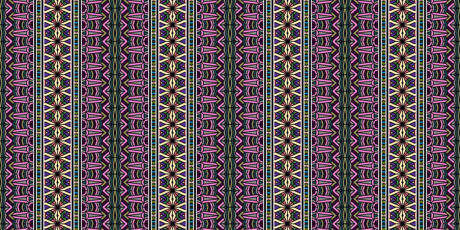 dynamic modern ethnic pattern bundle vector