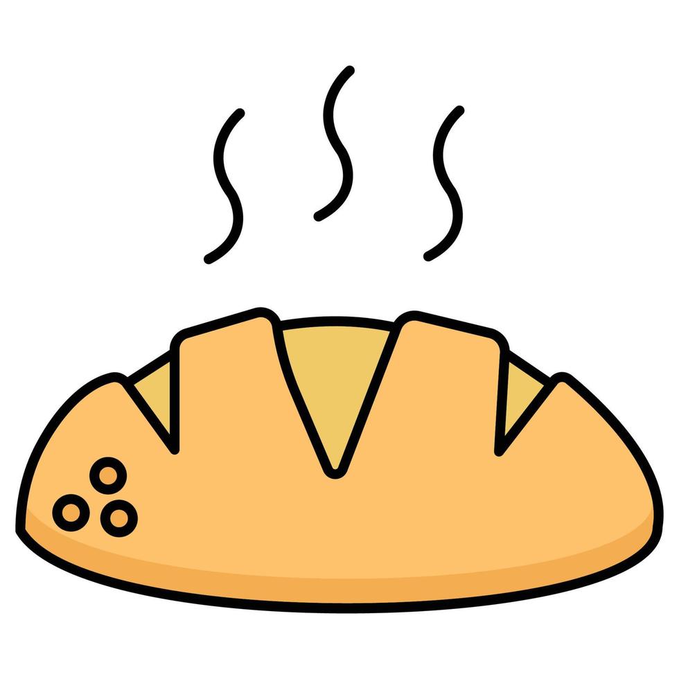 Bread  Which Can Easily Modify Or Edit vector