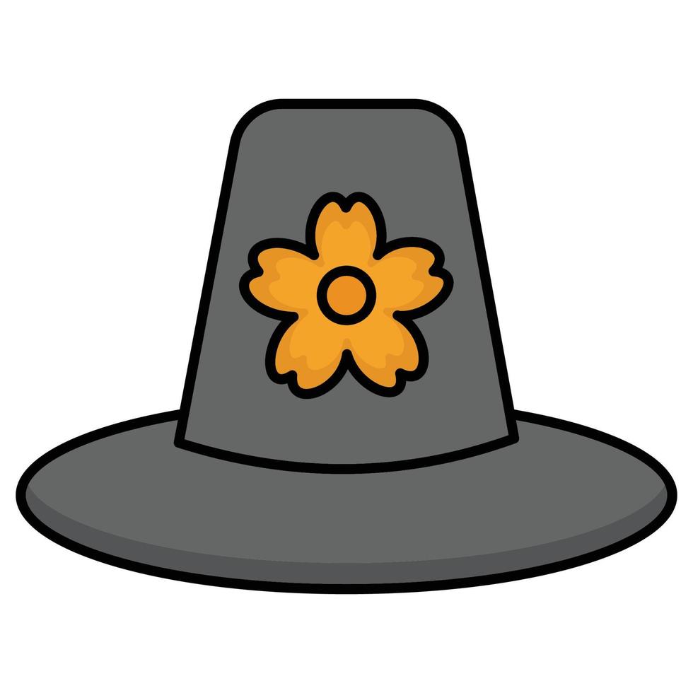 Fancy hat  Which Can Easily Modify Or Edit vector