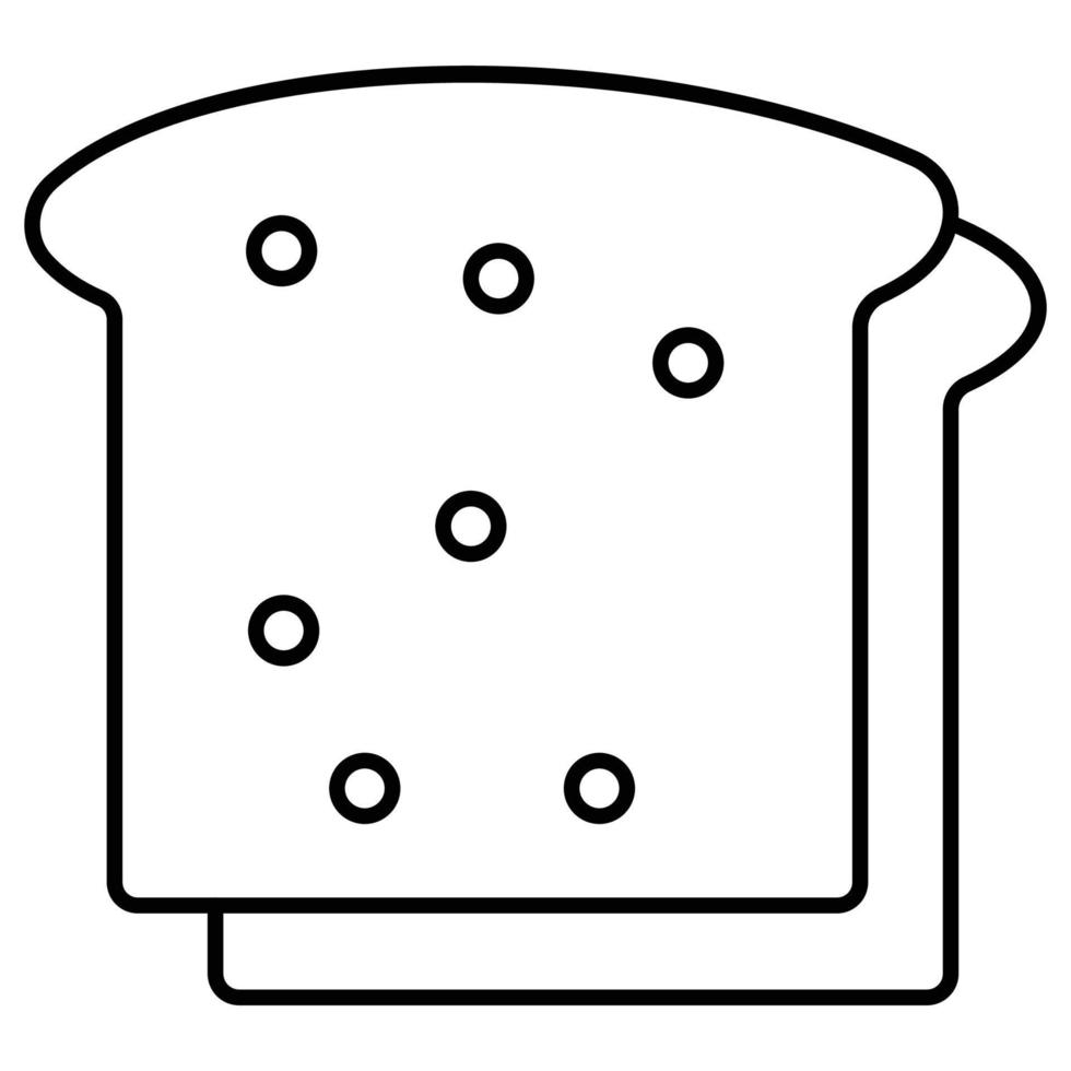 Bread slice  Which Can Easily Modify Or Edit vector