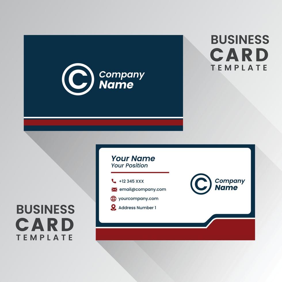 Business cards templates. Modern business cards. Business card layout. vector