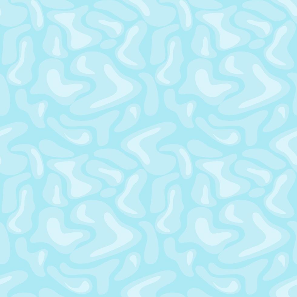 Abstract bright blue pattern and background. Turquoise seamless pattern. vector