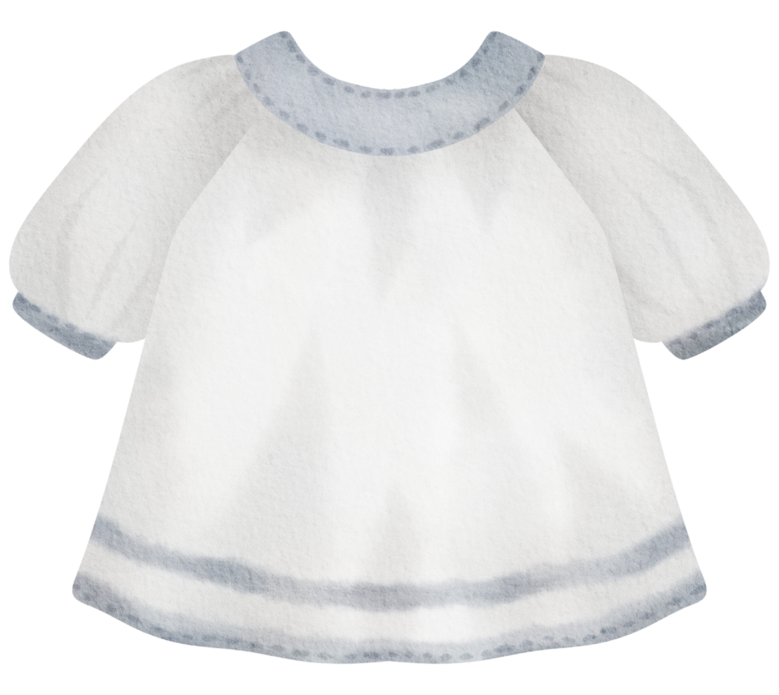 baby kleren waterverf hand- verf png