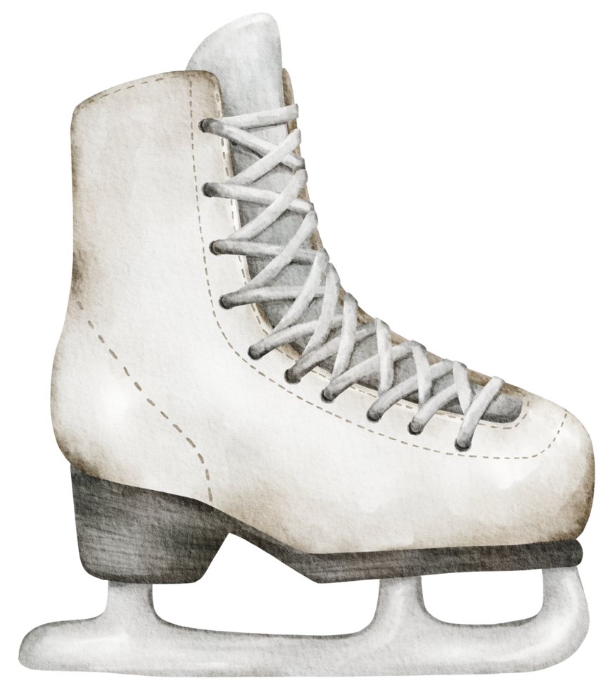 Élément aquarelle ornement de noël hiver png