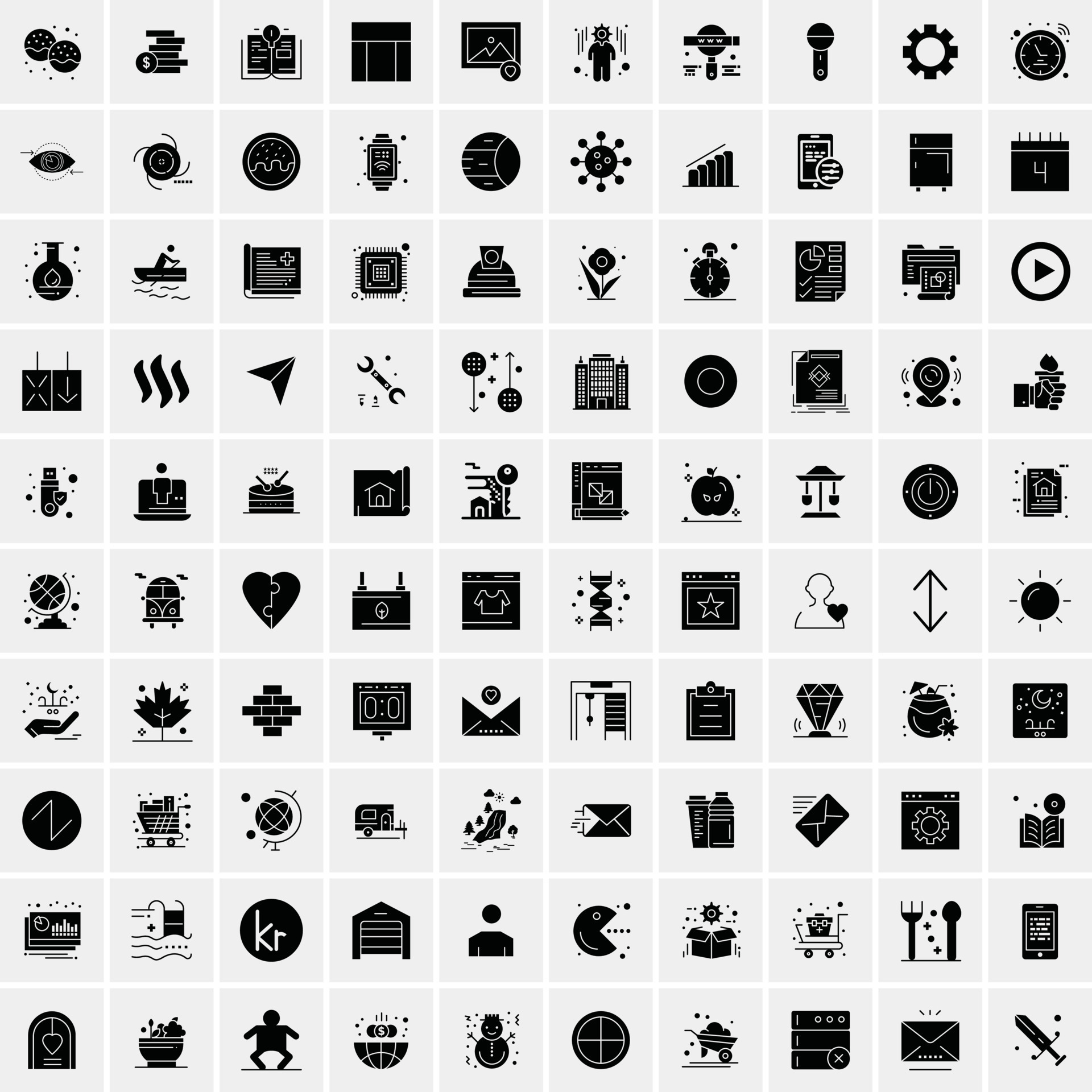 Set Of 100 Universal Solid Icons 13172195 Vector Art At Vecteezy set-of-100-universal-solid-icons-13172195-vector-art-at-vecteezy