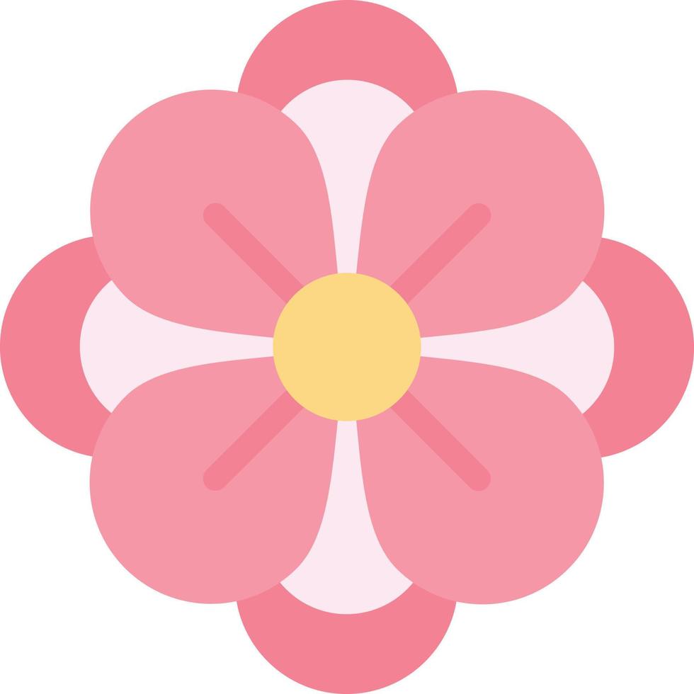 anémona flor de anémona flor flor de primavera icono de color plano icono de vector plantilla de banner