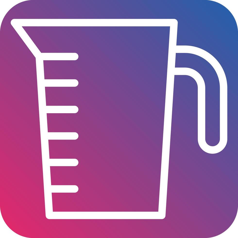 Measuring Cup Icon Style vector