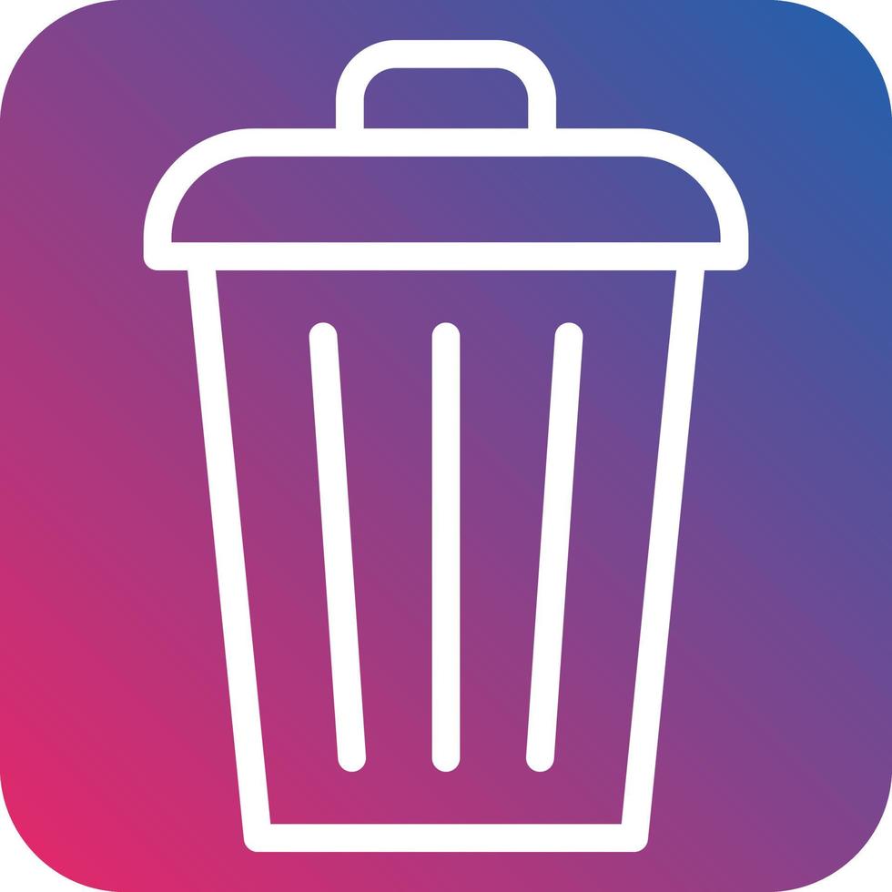 Trash Icon Style vector