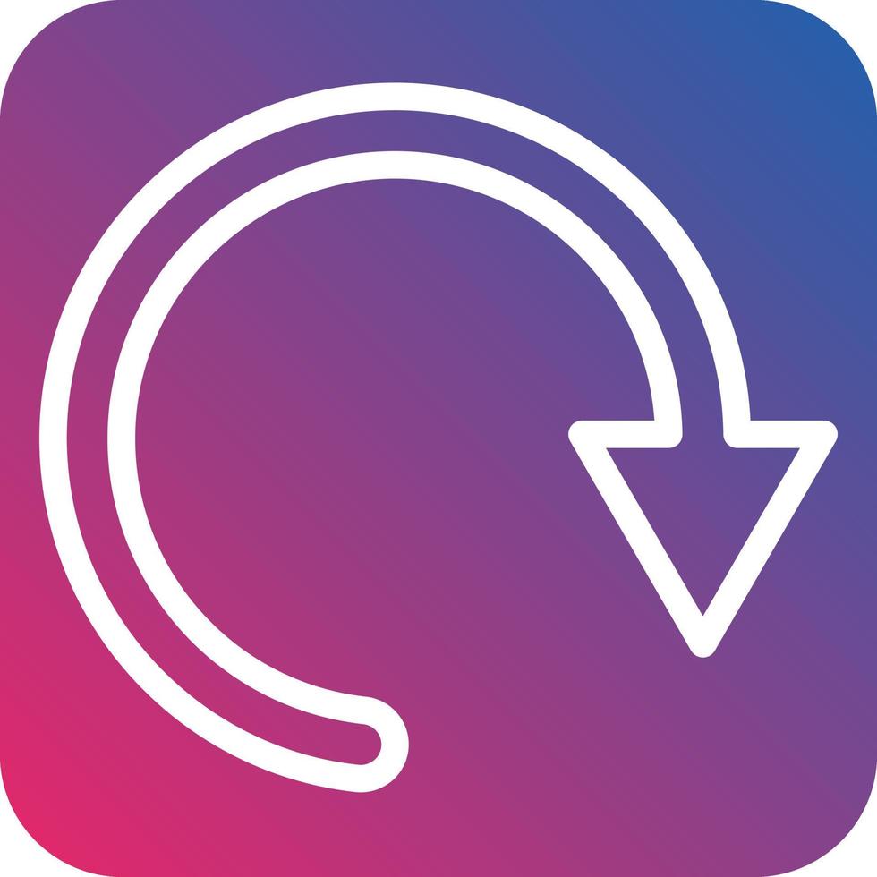 Redo Icon Style vector