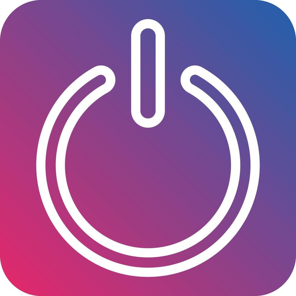 Power Button Icon Style 13172859 Vector Art at Vecteezy