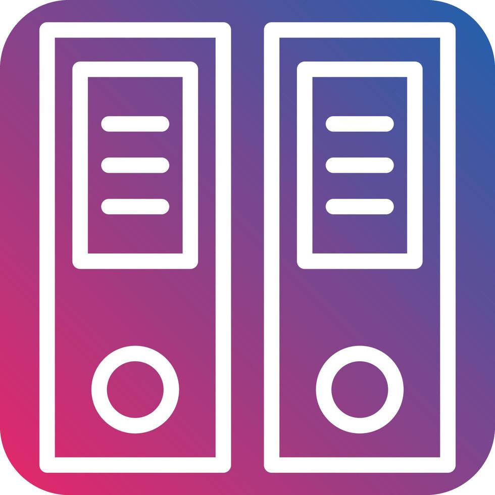 Files Icon Style vector