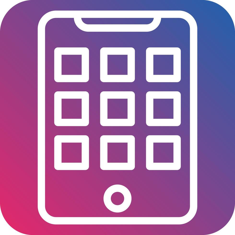 Tablet Icon Style vector