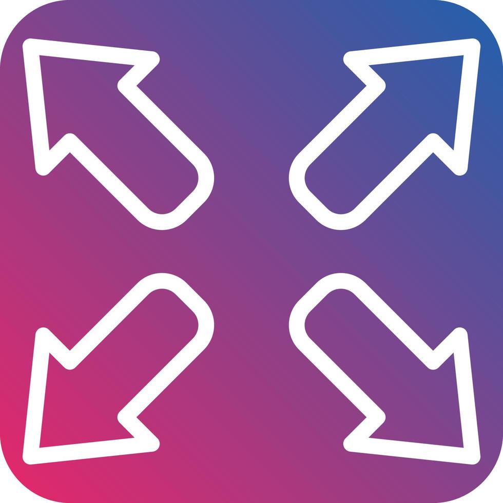 Maximize Icon Style vector