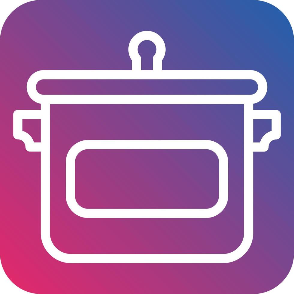 Pot Icon Style vector