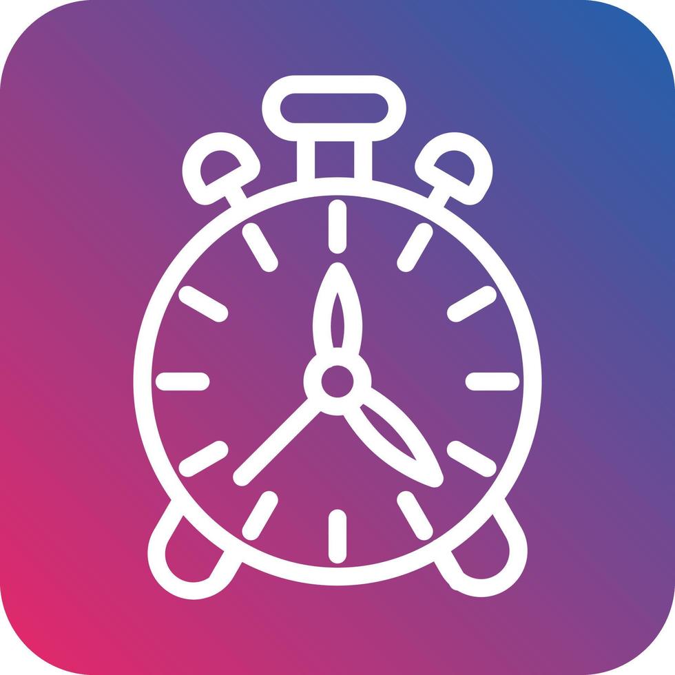 Alarm Clock Icon Style 13172949 Vector Art at Vecteezy