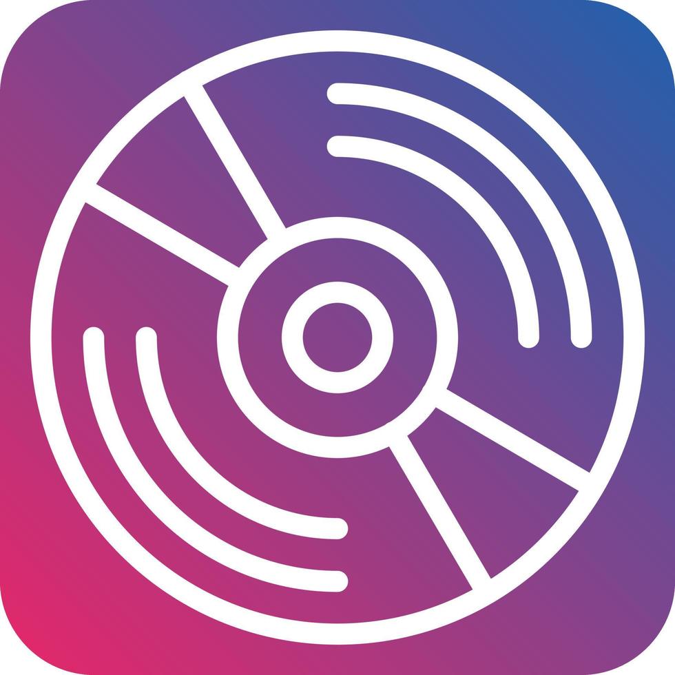 Compact Disc Icon Style vector