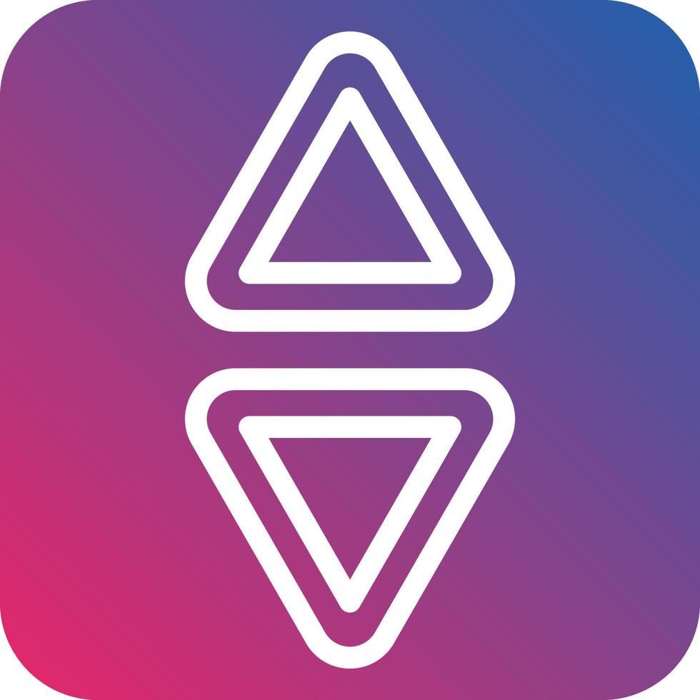Up Down Icon Style vector
